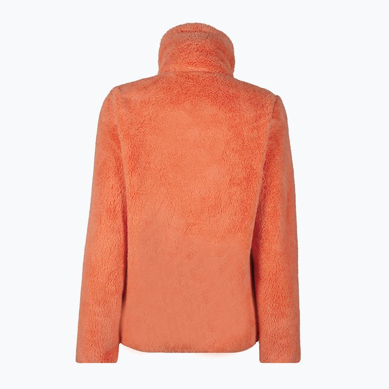 Women's sweatshirt Aulp Visha Coral Fleece hibiscus 6