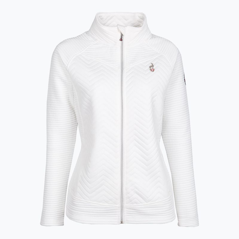 Women's wind jacket Aulp Simix Jacquard Knit white 6