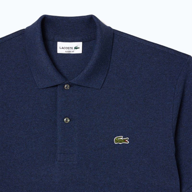 Lacoste men's polo shirt L1264 dark indigo blue 6