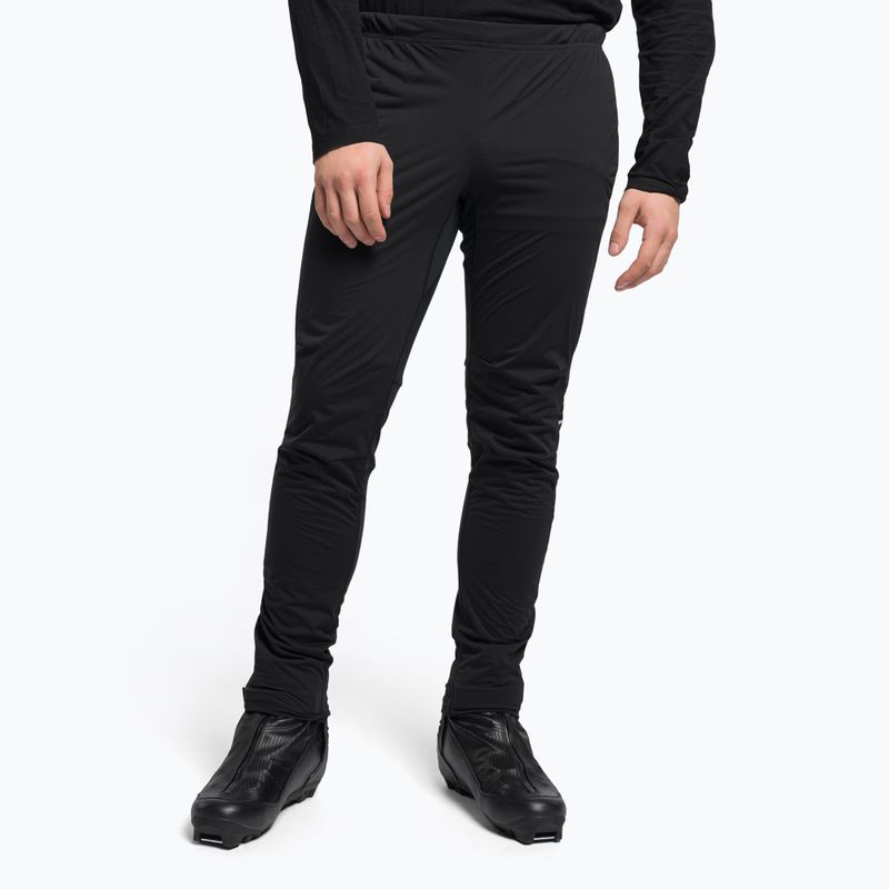 Men's cross-country ski trousers Rossignol Poursuite black