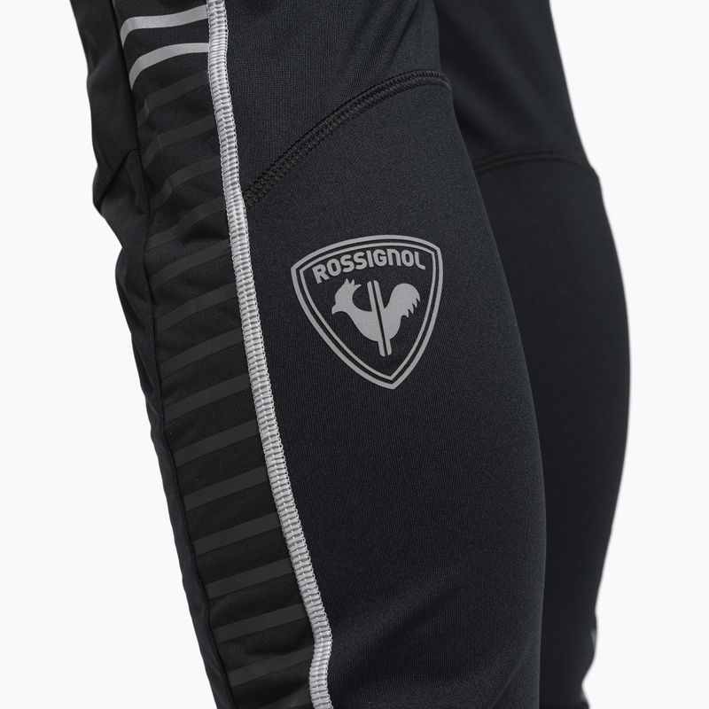 Men's cross-country ski trousers Rossignol Poursuite black 6