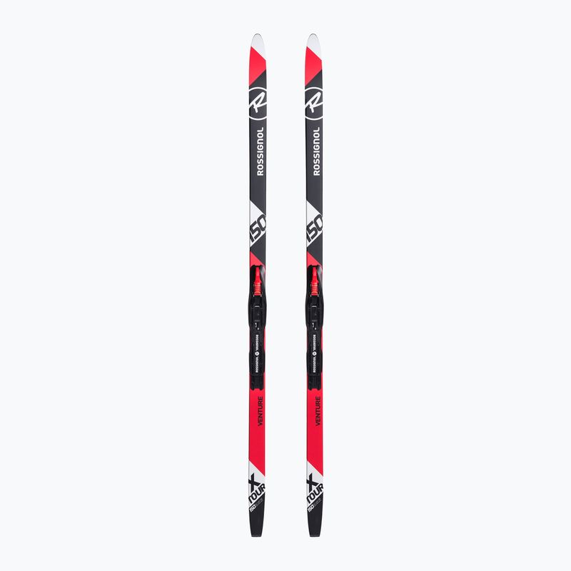 Children's cross-country skis Rossignol XT-Vent WXLS(LS) + Tour SI red/black