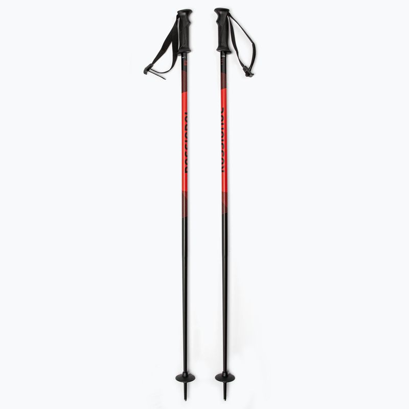 Ski poles Rossignol Tactic black/red