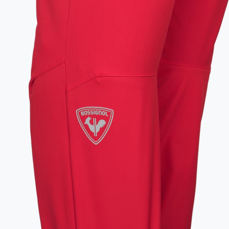 Men's ski trousers Rossignol Rapide red 12