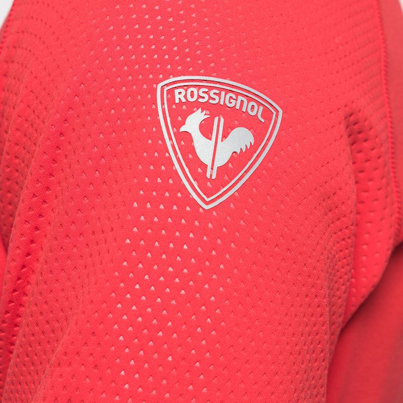 Men's ski sweatshirt Rossignol Classique Clim red 5