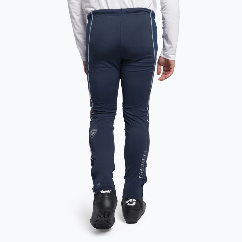 Men's cross-country ski trousers Rossignol Poursuite navy 4