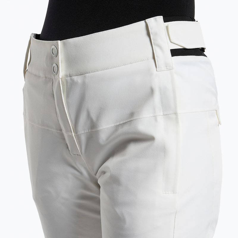 Women's ski trousers Rossignol Elite white 5