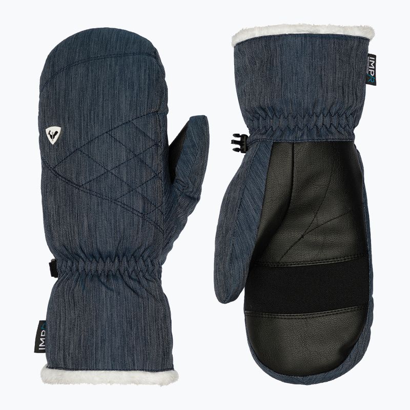 Women's ski gloves Rossignol W Temptation Impr M denim 7