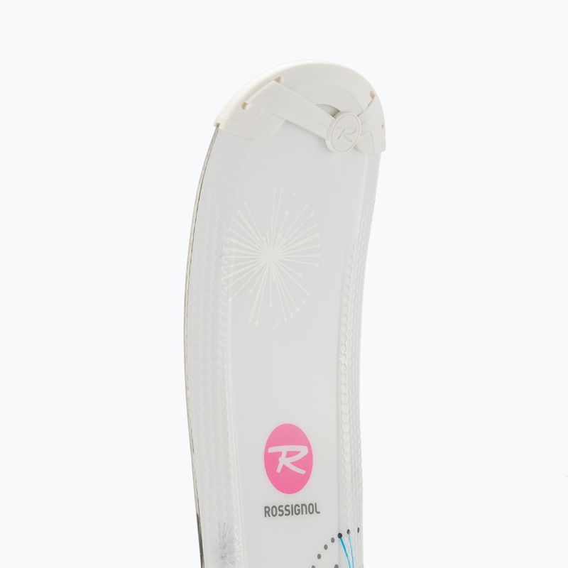 Children's downhill skis Rossignol Fun girl KX + KID 4 GW white 8