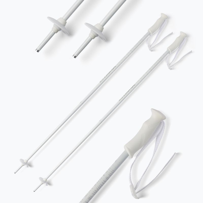Ski poles Rossignol Electra white 6