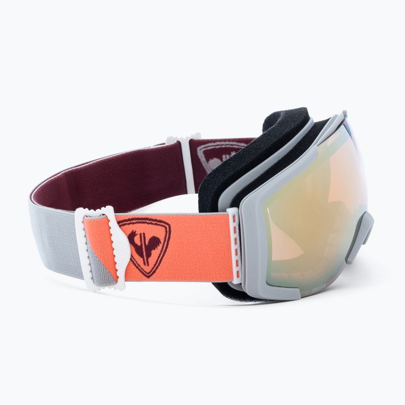 Ski goggles Rossignol Airis Zeiss grey/gold