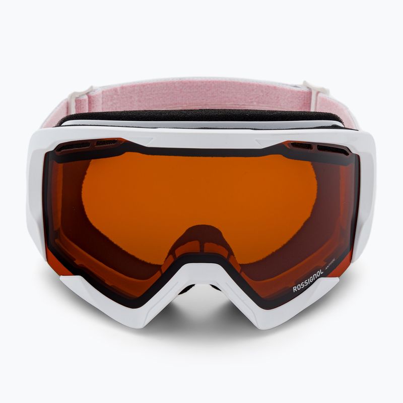 Ski goggles Rossignol Spiral W white/orange 2