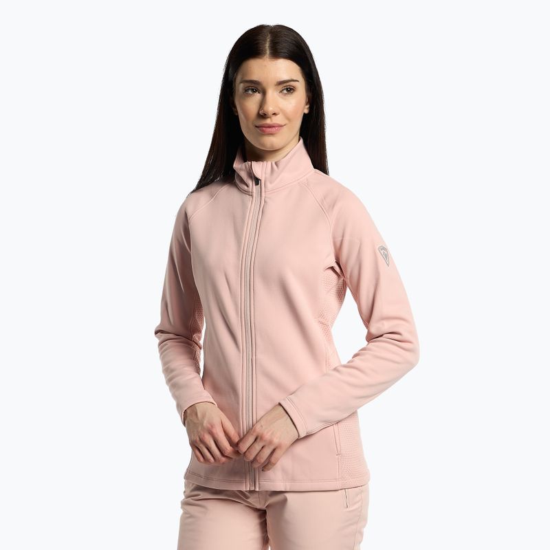 Women's ski sweatshirt Rossignol Classique Clim pink