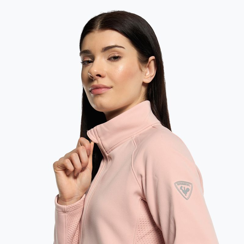 Women's ski sweatshirt Rossignol Classique Clim pink 4