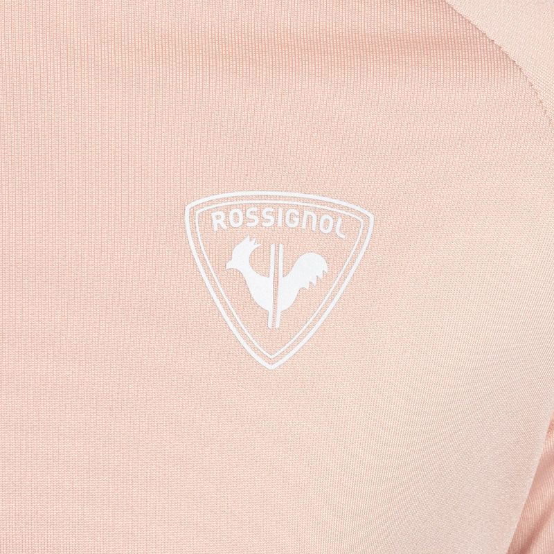 Rossignol Girl Warm Stretch powder pink children's ski sweatshirt 8