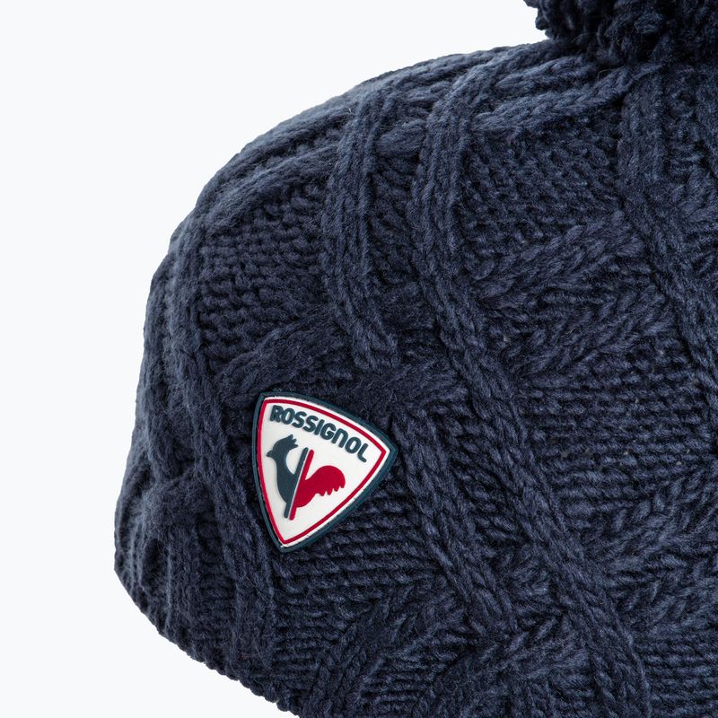 Rossignol men's winter beanie L3 Leny dark navy 4