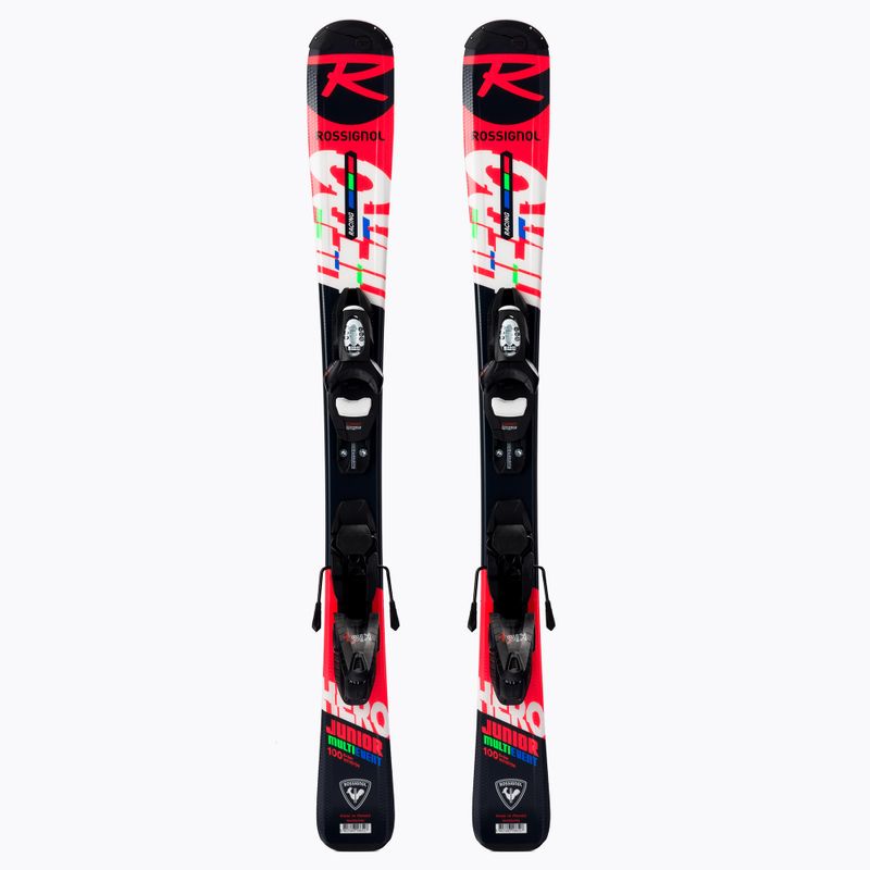Children's downhill skis Rossignol Hero JR 100-130 + KID4