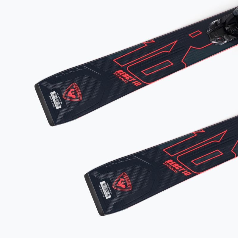 Downhill skis Rossignol React 10 TI + NX12 9