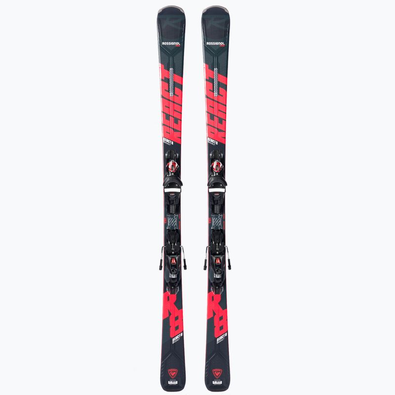 Downhill skis Rossignol React 8 HP + NX12