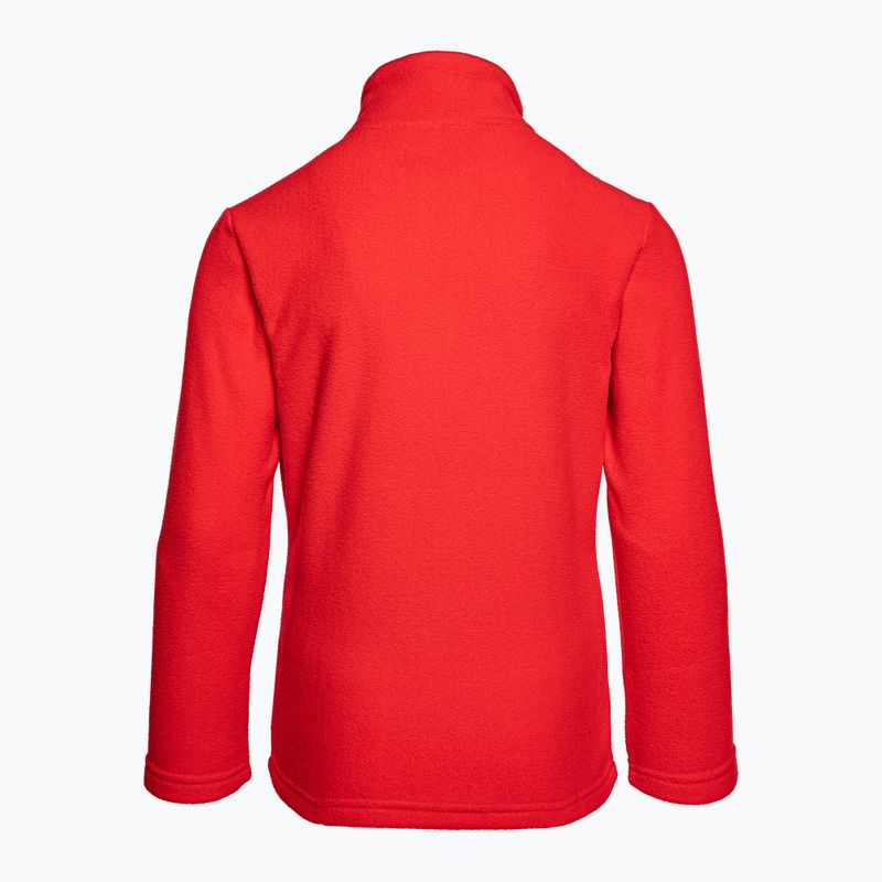 Rossignol Children's Ski Sweatshirt 1/2 Zip Fleece orange 7