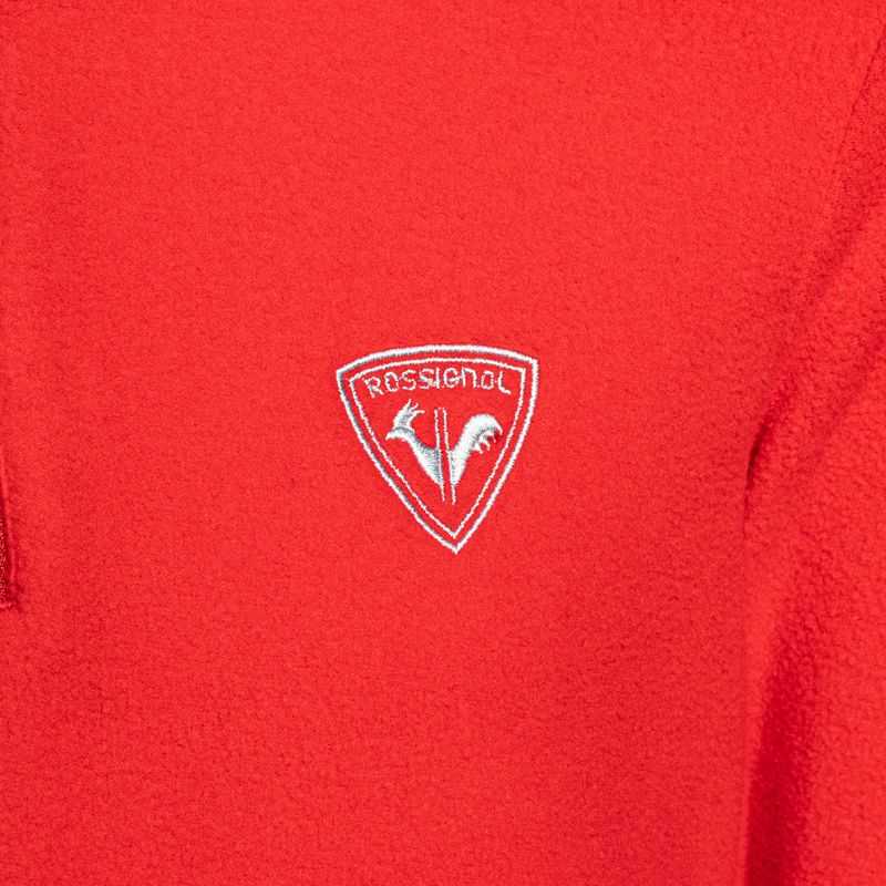 Rossignol Children's Ski Sweatshirt 1/2 Zip Fleece orange 8
