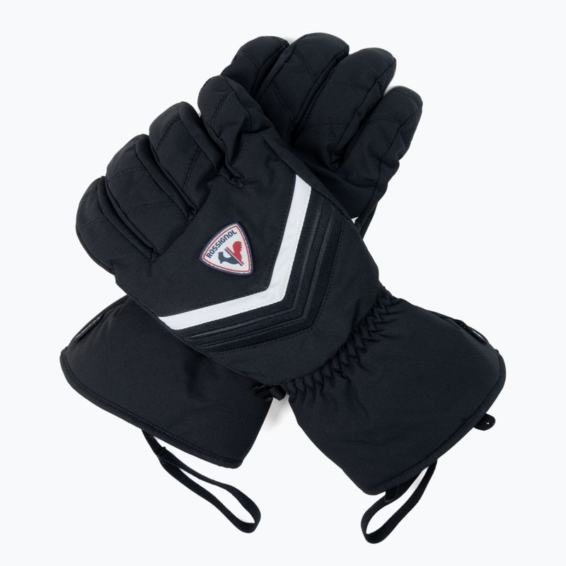 Men's ski gloves Rossignol Legend Impr black/white 4