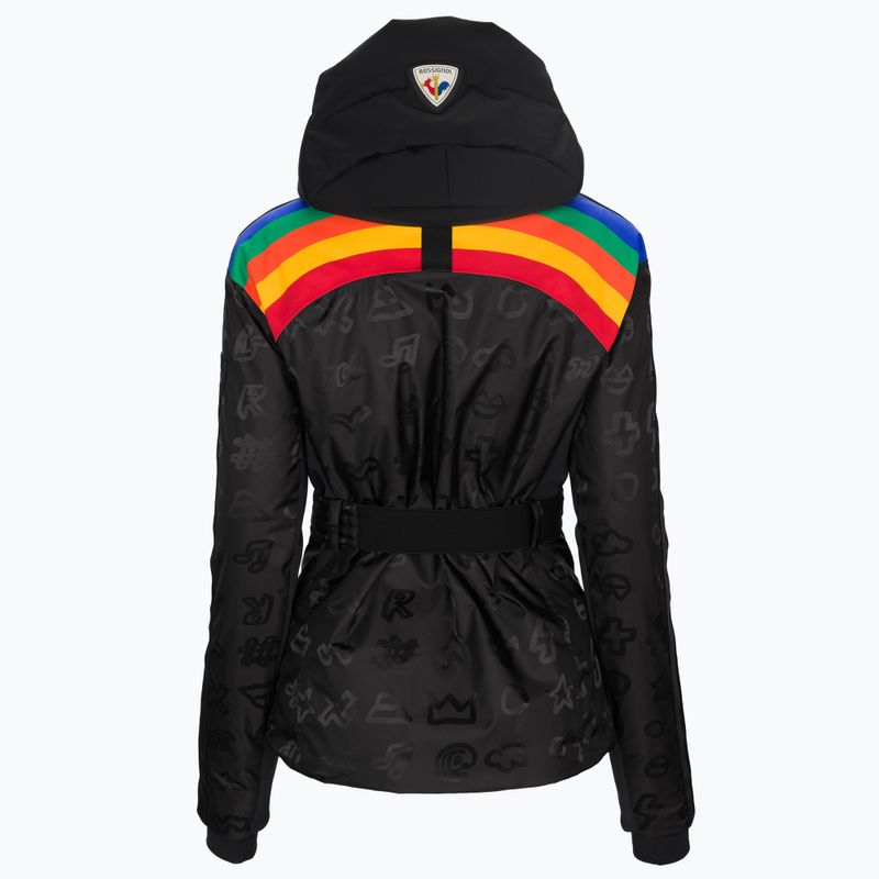 Women's ski jacket Rossignol W Rainbow black 11