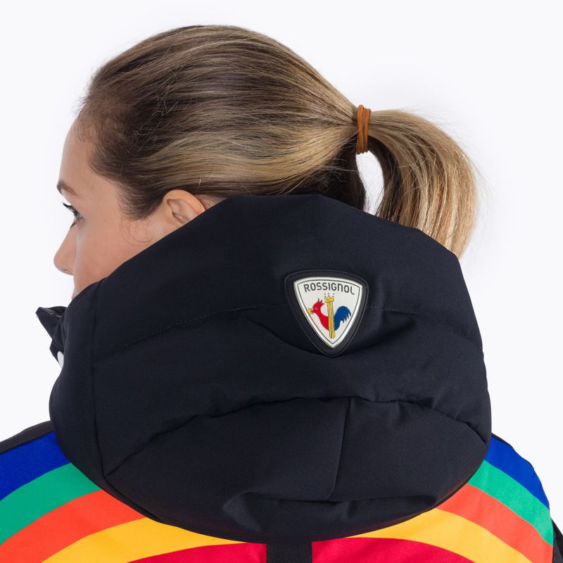 Women's ski jacket Rossignol W Rainbow black 5