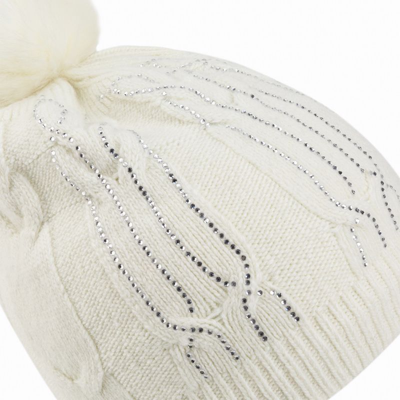 Women's winter hat Rossignol L3 W Judy white 3