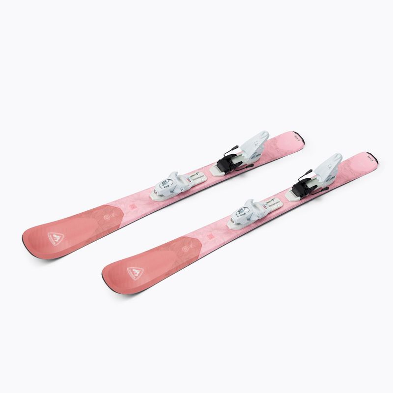 Children's downhill skis Rossignol Experience W Pro + Kid4 pink 4