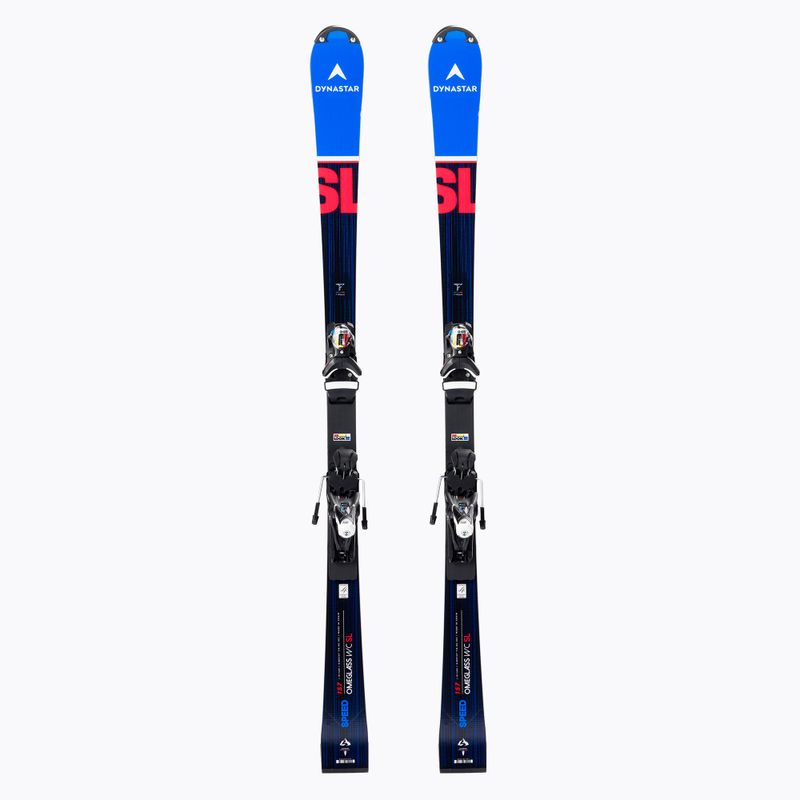 Dynastar Omeglass WC Fis SL R22 + SPX12 R downhill skis black DRKAI03