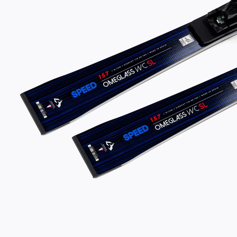 Dynastar Omeglass WC Fis SL R22 + SPX12 R downhill skis black DRKAI03 9