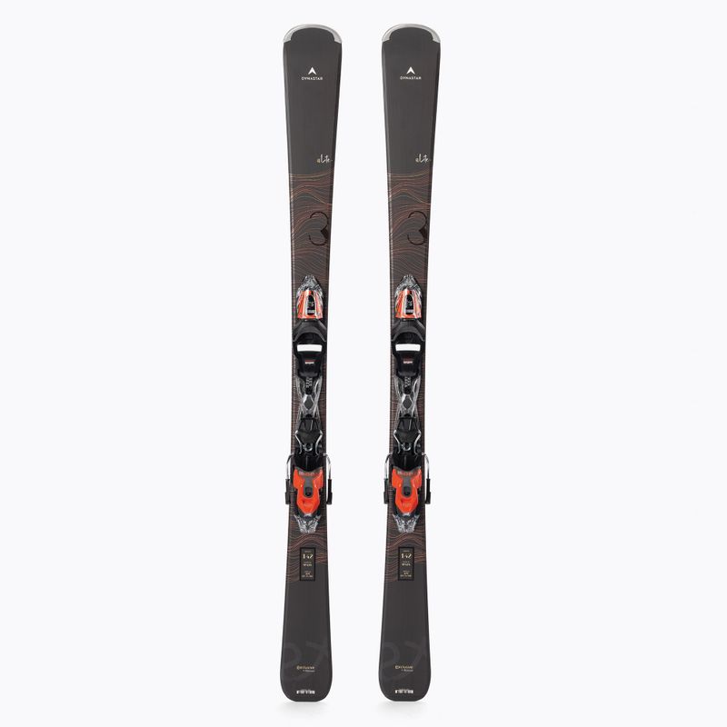 Women's downhill ski Dynastar E Lite 3 + XP11 brown DRKBT02