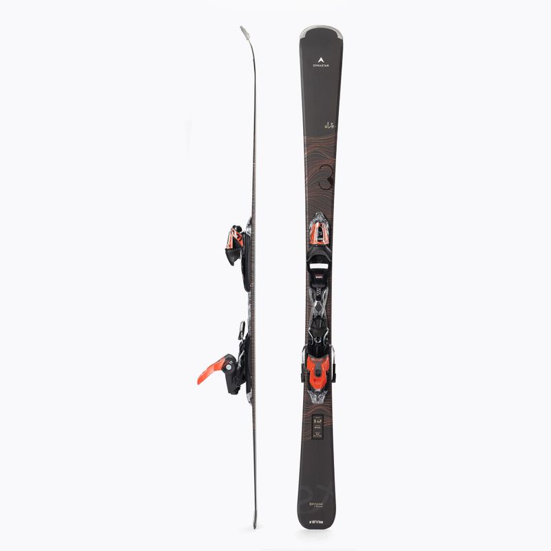 Women's downhill ski Dynastar E Lite 3 + XP11 brown DRKBT02 2
