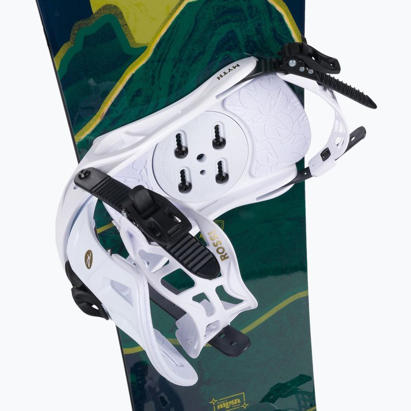 Women's snowboard Rossignol Myth + Myth S/M black/green 6
