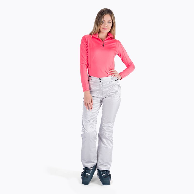 Women's ski trousers Rossignol Ski Metallic silver 6