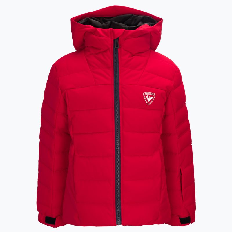 Children's ski jacket Rossignol Rapide red