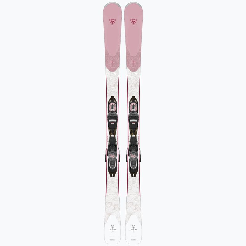 Women's downhill skis Rossignol Experience 76 + XP10 pink/white 10