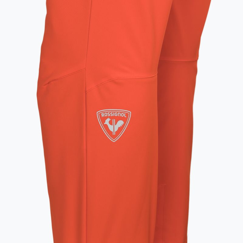 Men's ski trousers Rossignol Rapide oxy orange 10