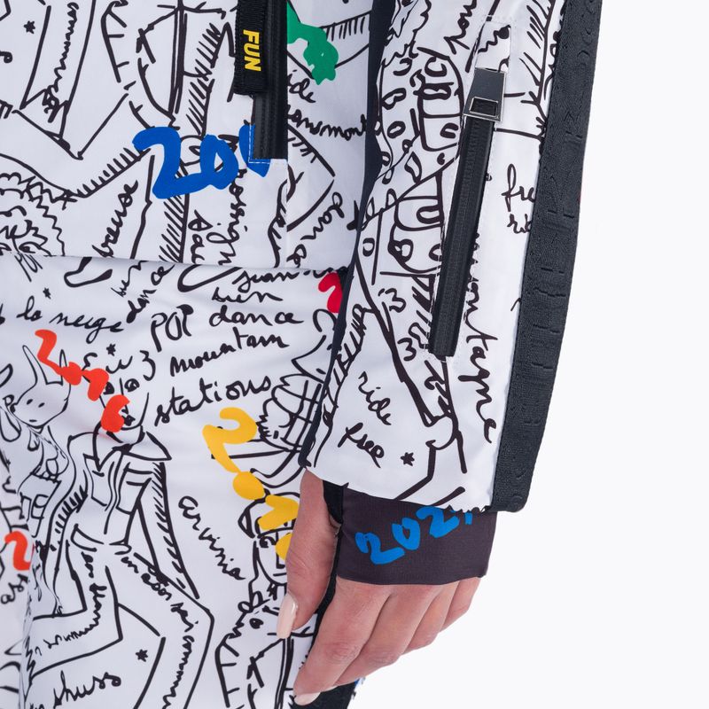 Women's ski jacket Rossignol Eco-Logic Ski white 6