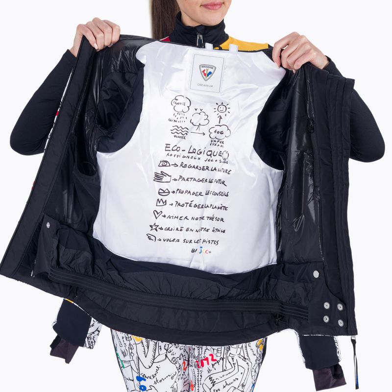 Women's ski jacket Rossignol Eco-Logic Ski white 9