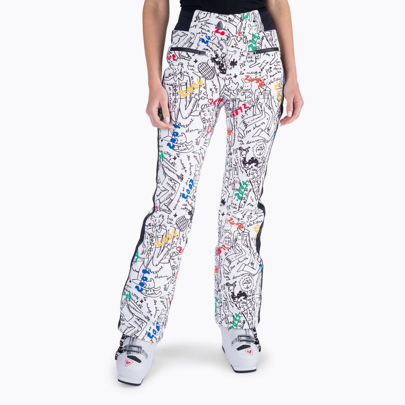 Women's ski trousers Rossignol Eco-Logic Ski white