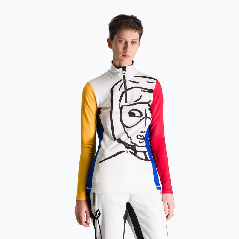 Women's ski sweatshirt Rossignol Bessy 1/2 Zip Top multicolor