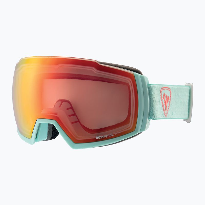 Women's ski goggles Rossignol Magne'lens W blue/silver mirror/orange 2