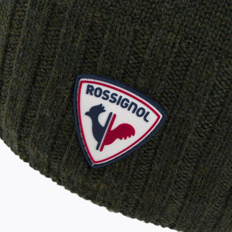 Men's winter beanie Rossignol L3 Alan dark khaki 3