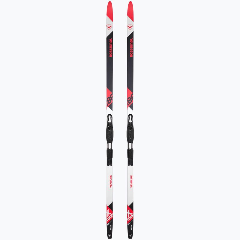 Men's cross-country skis Rossignol X-Tour Venture WL 52 + Tour SI red/white 10