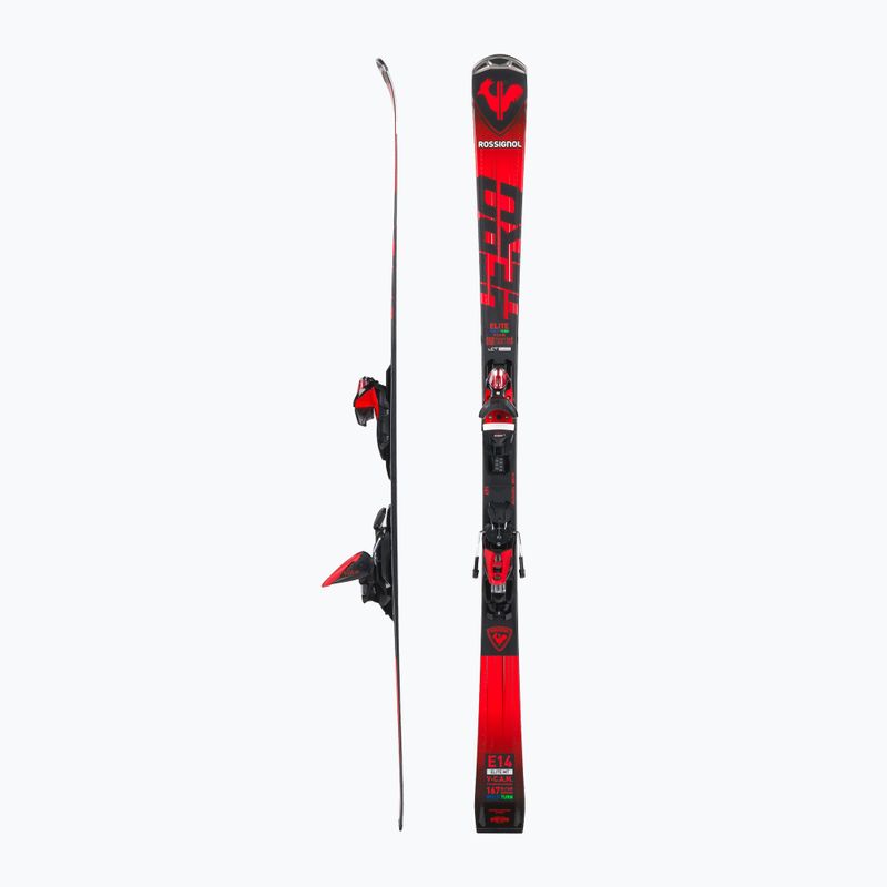 Downhill skis Rossignol Hero Elite MT TT Cam K + NX12 red 2