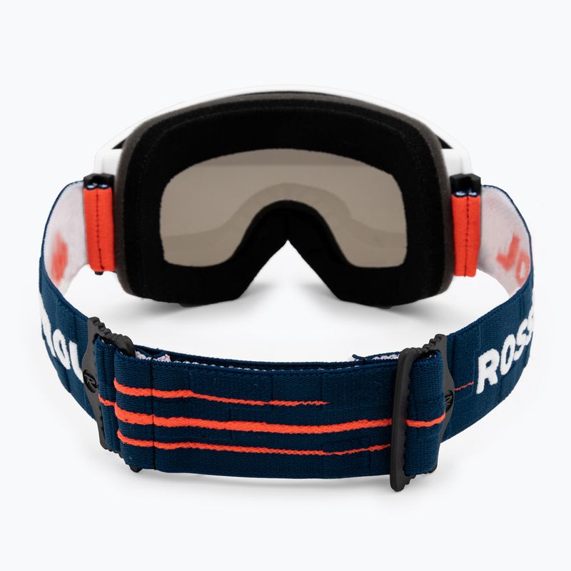 Rossignol Hero blue/transparent/yellow/silver ski goggles 3