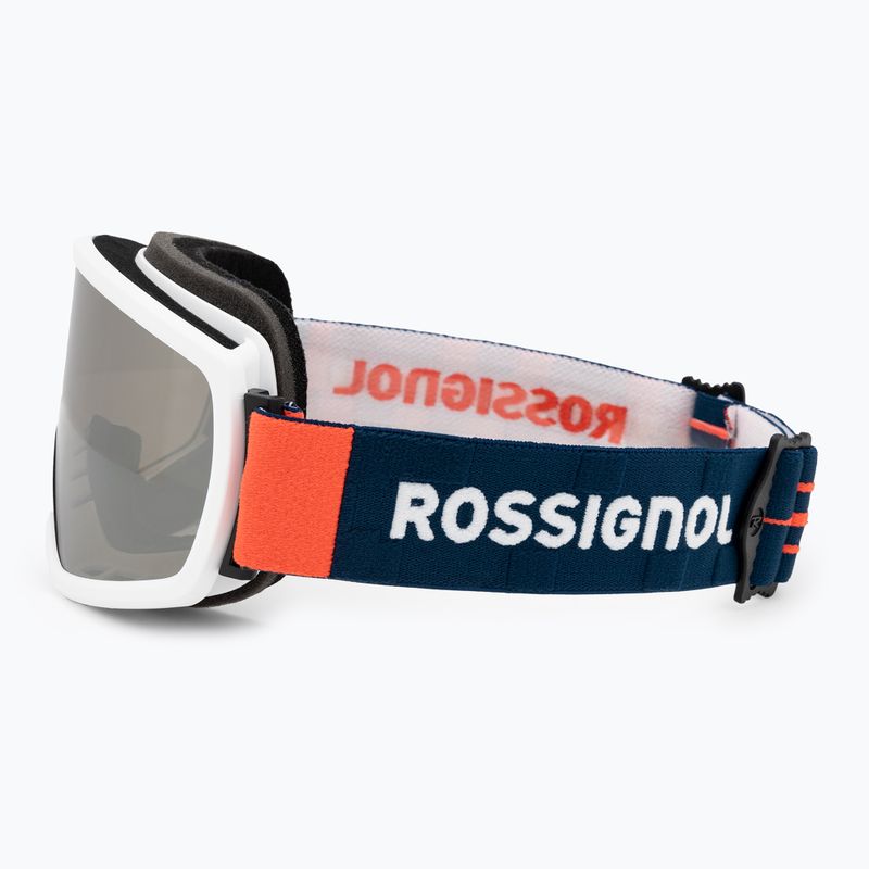 Rossignol Hero blue/transparent/yellow/silver ski goggles 4