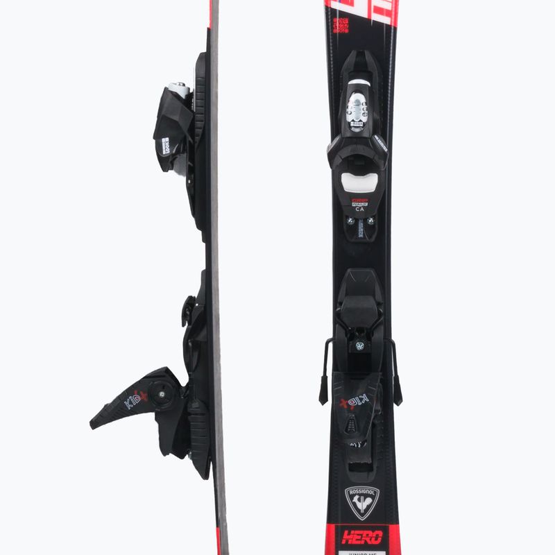Children's downhill skis Rossignol Hero 100-140 + Kid4 red 5